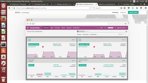 logiciels de comptabilité open source, Odoo