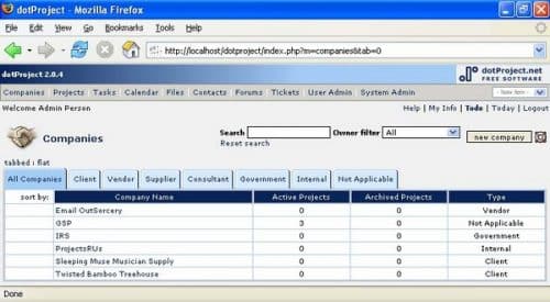Gérer son projet sur internet avec Dotoproject (logiciels de gestion de projet)