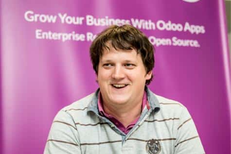 Fabien Pinckaers, le fondateur d'Odoo