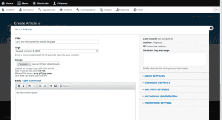 CMS open source, Drupal