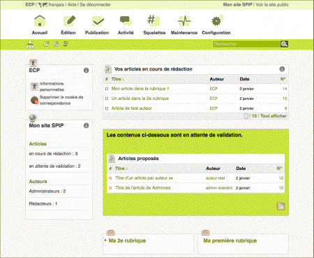 CMS open source, SPIP