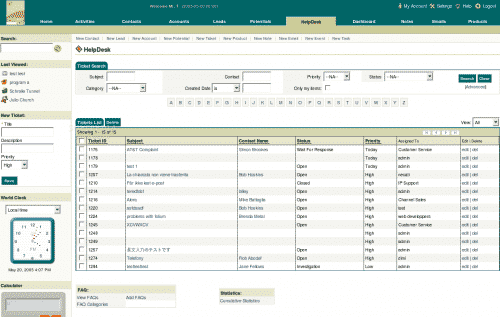 CRM open source Vtiger