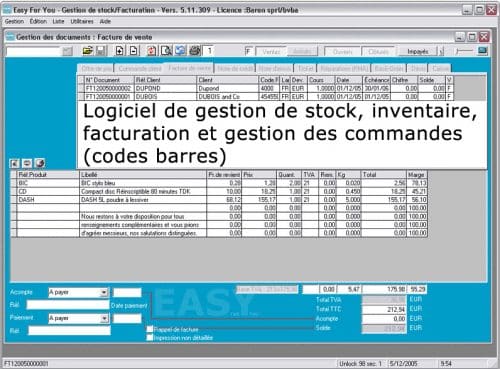 Easy for You, logiciels de facturation gratuits